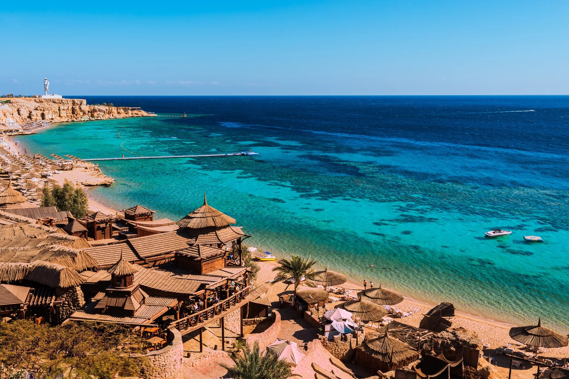 Vakantie Egypte — strand, zon en cultuur