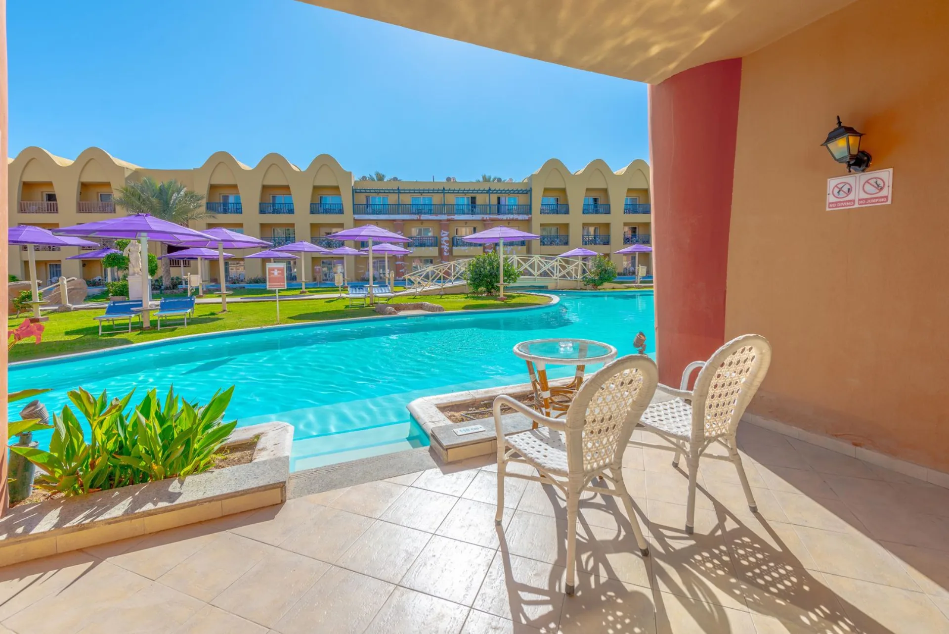 Titanic Palace Resort Hurghada swim-up kamer